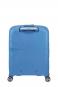 American Tourister StarVibe Handgepäck Trolley 55cm mit 4 Rollen, Erweiterbar + GRATIS HOTELGUTSCHEIN Tranquil Blue