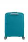 American Tourister StarVibe Handgepäck Trolley 55cm mit 4 Rollen, Erweiterbar + GRATIS HOTELGUTSCHEIN Verdigris