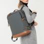 aunts & uncles Japan Kawaguchi Rucksack mit 15" Notebookfach gravity grey