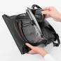 aunts & uncles Japan Wakayama Rolltop Rucksack mit 13" Notebookfach black