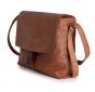 Harold's Lift Notebook Messengerbag cognac