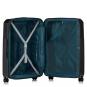 Hedgren Lineo Stripe L, 76cm Trolley erweiterbar Black