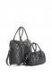 Olivia Lauren Black Night Trolley Bag + Handtasche schwarz