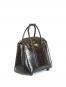 Olivia Lauren Jackson Trolley-Tasche mit 2-Rollen Croco Black