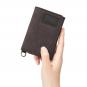 pacsafe RFIDsafe Trifold Geldbörse mit RFID-Schutz Carbon