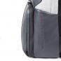 Piquadro Urban Laptoprucksack mit iPad®-Fach, LED-Licht Grau/Schwarz