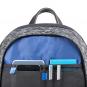 Piquadro Coleos Laptoprucksack mit Tablet-Fach und USB-Anschluss Schwarz