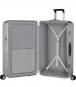 Samsonite Proxis Alu Trolley mit 4 Rollen 76cm + GRATIS HOTELGUTSCHEIN Aluminium