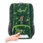 Step by Step Kinderrucksack KID SHINE Rucksack-Set, 3-teilig inkl. Sitzkissen Dino Night Tyro