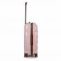 Stratic Leather & More Trolley M, 4 Rollen Rose