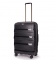 Stratic Straw + Hartschalen-Koffer M, erweiterbar black