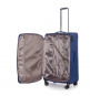 Stratic Strong Trolley L, 4 Doppelrollen, erweiterbar navy