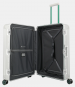 Travelite Next 75 Jahre Edition Trolley L 4-Rad Silber-Grün