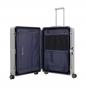 Travelite Next Aluminium-Trolley L, 4 Rollen Silber