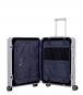 Travelite Next Aluminium-Trolley M, 4 Rollen Silber