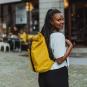 Airpaq Rolltop Airbag -Rucksack mit 15" Laptopfach Gelb