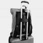 Airpaq Rolltop Airbag -Rucksack mit 15" Laptopfach Rot