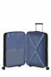 American Tourister Airconic Trolley 67cm mit 4 Rollen + GRATIS HOTELGUTSCHEIN Onyx Black
