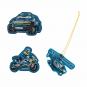 DerDieDas ErgoFlex Schulrucksack-Set 5-teilig mit Sportbeutel Blue Speed