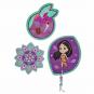 DerDieDas ErgoFlex Schulrucksack-Set 5-teilig mit Sportbeutel Purple Dots