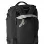 Eagle Creek Gear Warrior XE 2-Wheel Convertible Carry-On 50L Rollkoffer mit Rucksacktragegurten Black