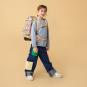 ergobag pack ECO HERO 6-teiliges Schulrucksack-Set 2025 Flower PowBär