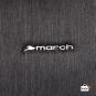 March rally Trolley L 4w erweiterbar black brushed
