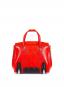 Olivia Lauren Louna Trolley-Tasche mit 2-Rollen Croco Snake Red