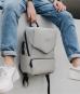onemate Backpack Mini 15L mit 14 Zoll Laptopfach Grau-Beige