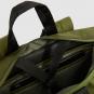 Piquadro Arne Bike Rolltop-Rucksack 15,6" Laptopfach und mit LED-Licht Militärgrün