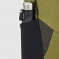 Piquadro Foldable Faltbarer Laptop-Rucksack aus rezykliertem Stoff Militärgrün