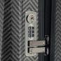 Roncato WE ARE GLAM TEXTURE Cabin Trolley 4-Rollen, 55/20cm Platino-Nero Tweed