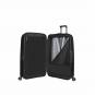Samsonite Proxis Trolley mit 4 Rollen 81cm + GRATIS HOTELGUTSCHEIN Schwarz