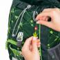 Step by Step Kinderrucksack KID SHINE Rucksack-Set, 3-teilig inkl. Sitzkissen Dino Night Tyro