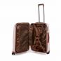 Stratic Leather & More Trolley M, 4 Rollen Rose