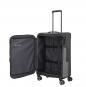 Travelite Viia Trolley M 4-Rollen erweiterbar Schiefer