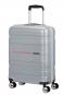 American Tourister Funstripe Handgepäck Trolley 55cm mit 4 Rollen Silver