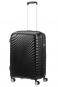 American Tourister Jetglam Trolley mit 4 Rollen 67cm erweiterbar Metallic Black