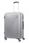 American Tourister Jetglam Trolley mit 4 Rollen 78cm erweiterbar Metallic Silver