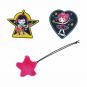 DerDieDas ErgoFlex MAX "Superflash" Schulrucksack-Set 5-teilig mit Sportbeutel Neon Star