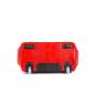 Olivia Lauren Louna Trolley-Tasche mit 2-Rollen Croco Snake Red
