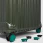 Piquadro PQ Light Großer Trolley Koffer mit 4-Rollen, erweiterbar4 Rollen Foresta Verde
