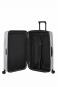 Samsonite Nuon Trolley mit 4 Rollen erweiterbar 81cm + GRATIS HOTELGUTSCHEIN Matt Silver