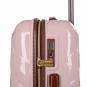 Stratic Leather & More Trolley M, 4 Rollen Rose