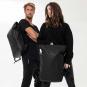 aunts & uncles Japan Fukui Rolltop Rucksack mit 15" Notebookfach black