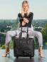 Olivia Lauren Onyx Trolley-Tasche mit 2-Rollen Black