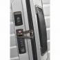Samsonite Proxis Trolley mit 4 Rollen 69cm + GRATIS HOTELGUTSCHEIN Silber