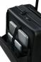Samsonite Restackd EASY ACCESS Trolley mit 4 Rollen erweiterbar 55cm + GRATIS HOTELGUTSCHEIN Schwarz