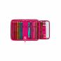 Scout Genius Schulranzen-Set 4-teilig mit Sportbeutel DIN Pink Horse