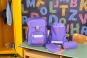 Step by Step BASIS Schulranzen 4-teiliges Set Purple Konfetti